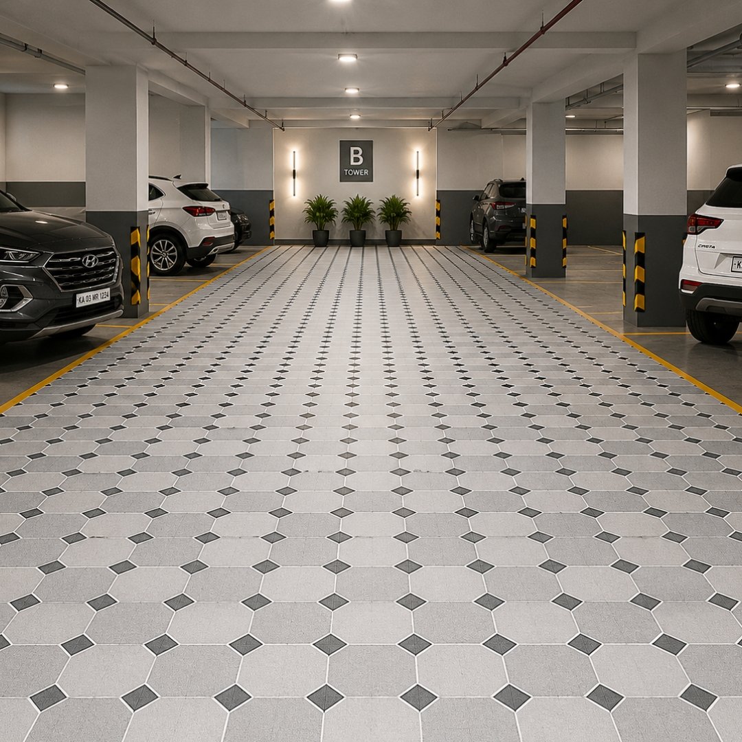 AL 10569 Geometrical Parking - My Home Studio